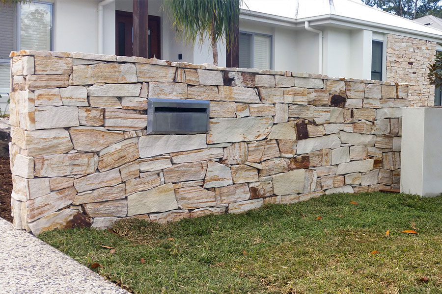 Brisbane Stacked Stone Panel Wall Cladding SS505 Australia